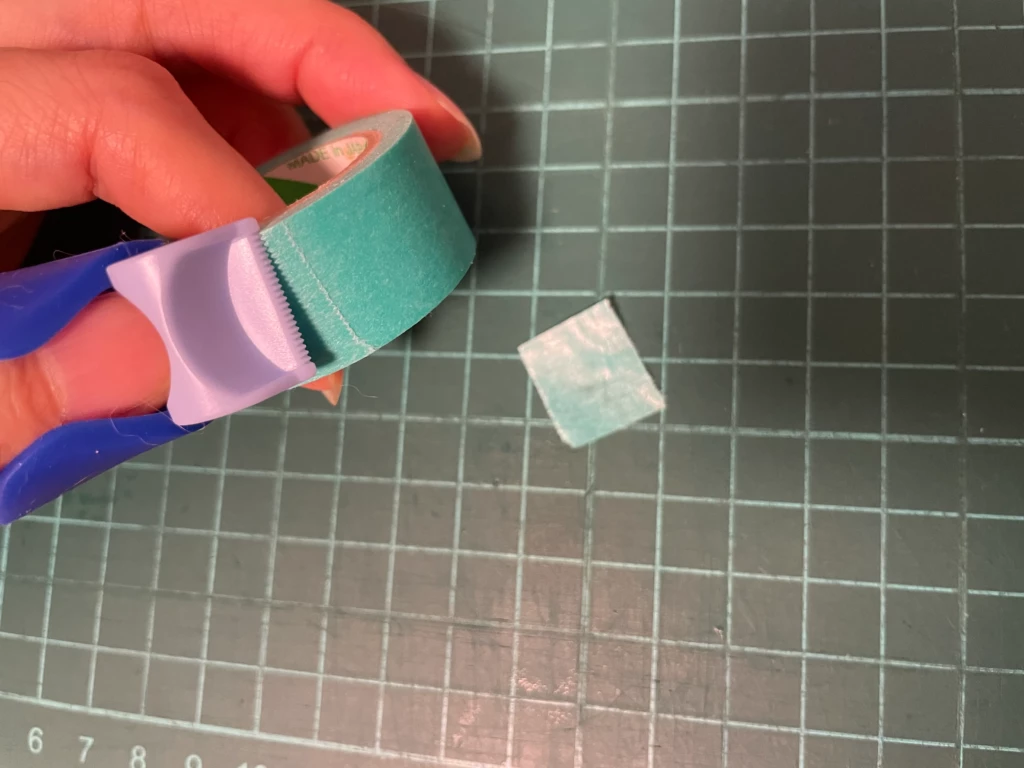 18mmマステでキリトリングを使用した検証